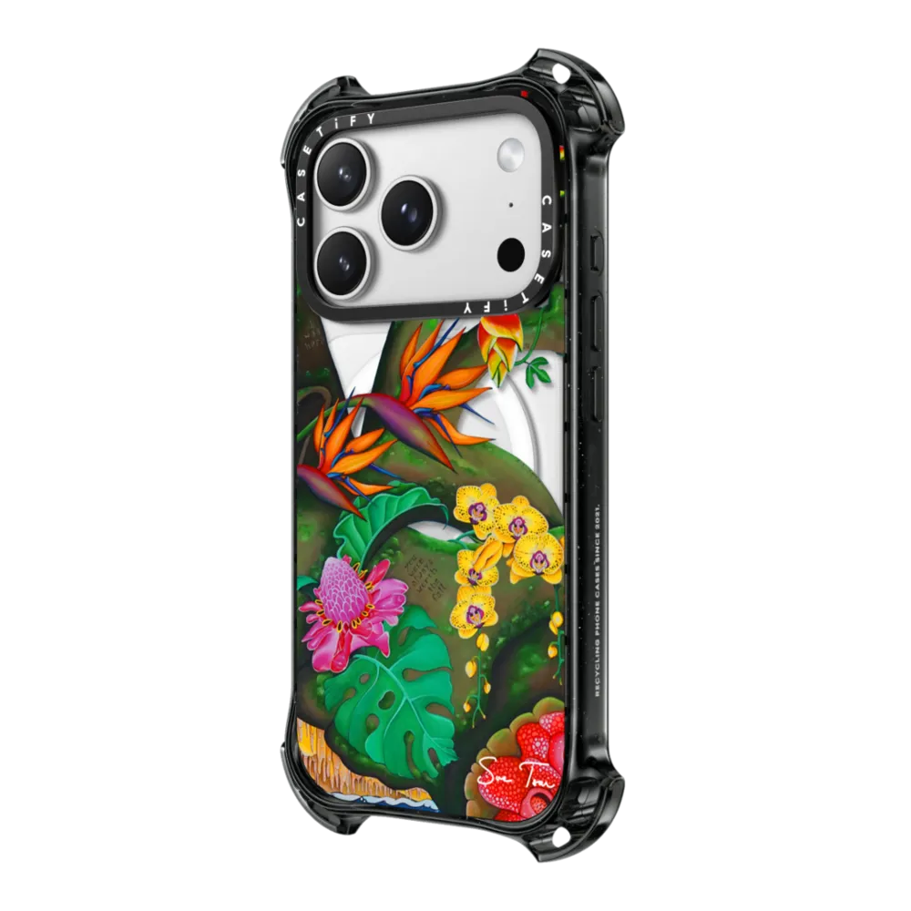 Bounce iPhone 17 Pro Max Case MagSafe Compatible - OASIS IPHONE CASE BY SUE TSAI