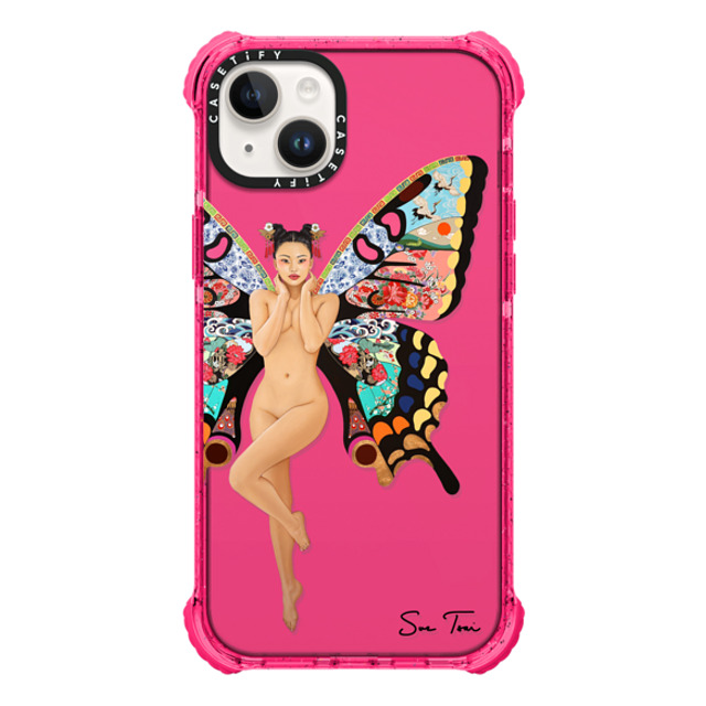 Sue Tsai x CASETiFY iPhone 14 Plus ケース Butterfly,Pop Art Bubble Gum ウルトラインパクトケース METAMORPHOSIS II IPHONE CASE BY SUE TSAI Back to School Sue Tsai x CASETiFY iPhone 14 Plus ケース Butterfly,Pop Art Bubble Gum ウルトラインパクトケース METAMORPHOSIS II IPHONE CASE BY SUE TSAI Back to School