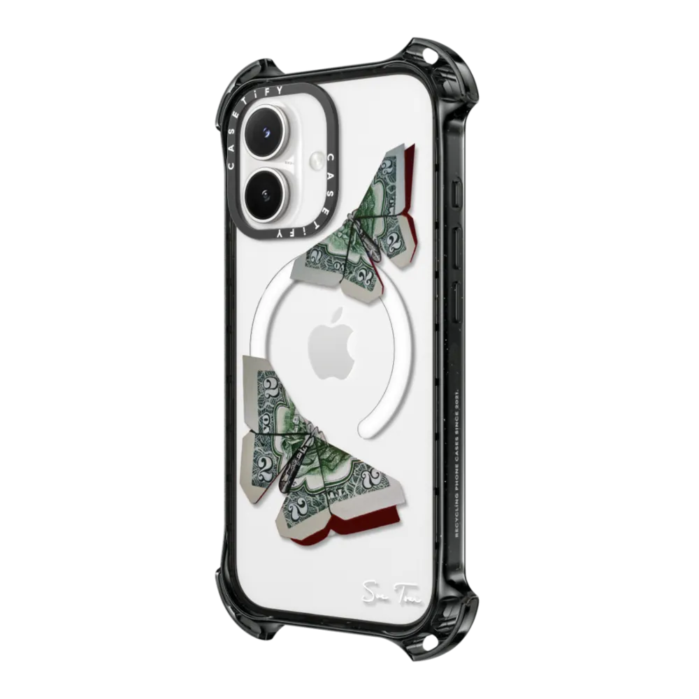 Bounce iPhone 17 Case MagSafe Compatible - MONEYFLY IPHONE CASE BY SUE TSAI