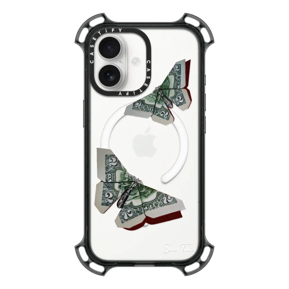 Bounce iPhone 17 Case MagSafe Compatible - MONEYFLY IPHONE CASE BY SUE TSAI