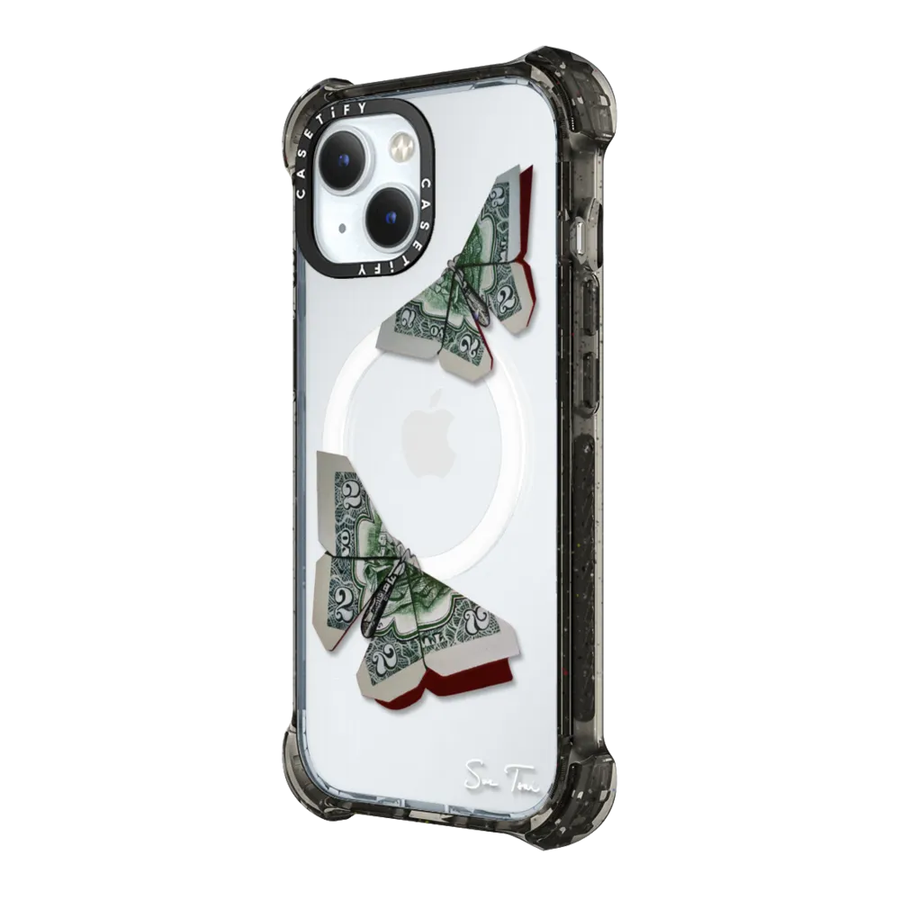 Bounce iPhone 15 Case MagSafe Compatible - MONEYFLY IPHONE CASE BY SUE TSAI
