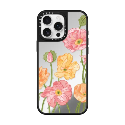 iPhone 16 Pro Max - Pastel Poppies