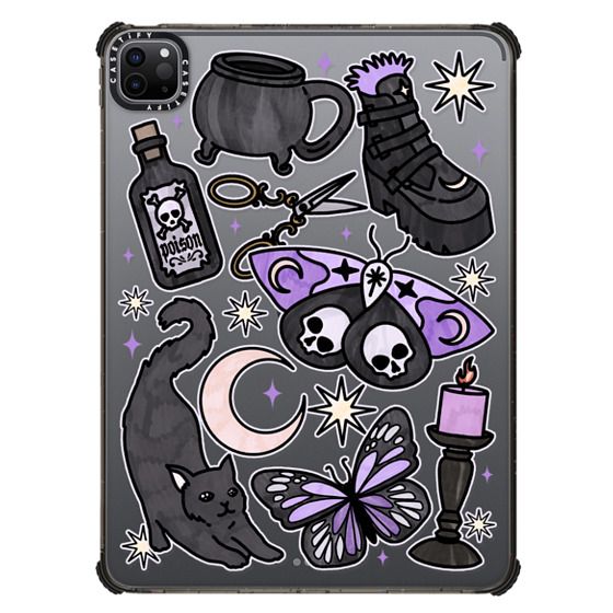 iPad Ultra Impact iPad Pro 11-inch (3rd/4th gen) Case - Dark Witch by Chiara LB art