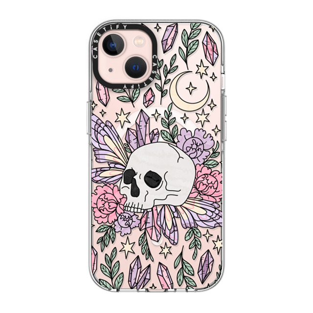 Chiara LB Art x CASETiFY iPhone 13 ケース クリア クリア ケース MagSafe対応 Enchanted Garden