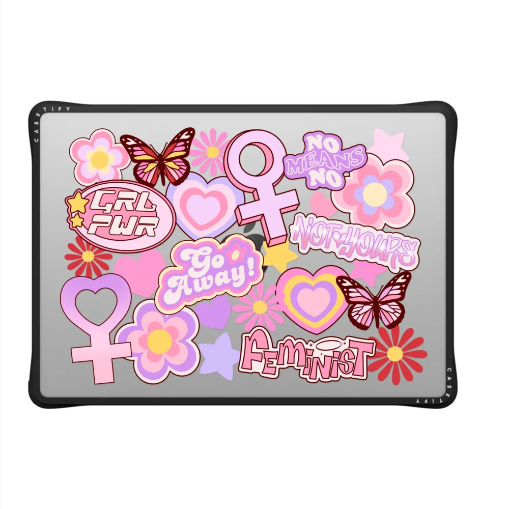 Impact MacBook Pro 14-inch (M1 - M4) Case - GRL PWR by Chiara LB art