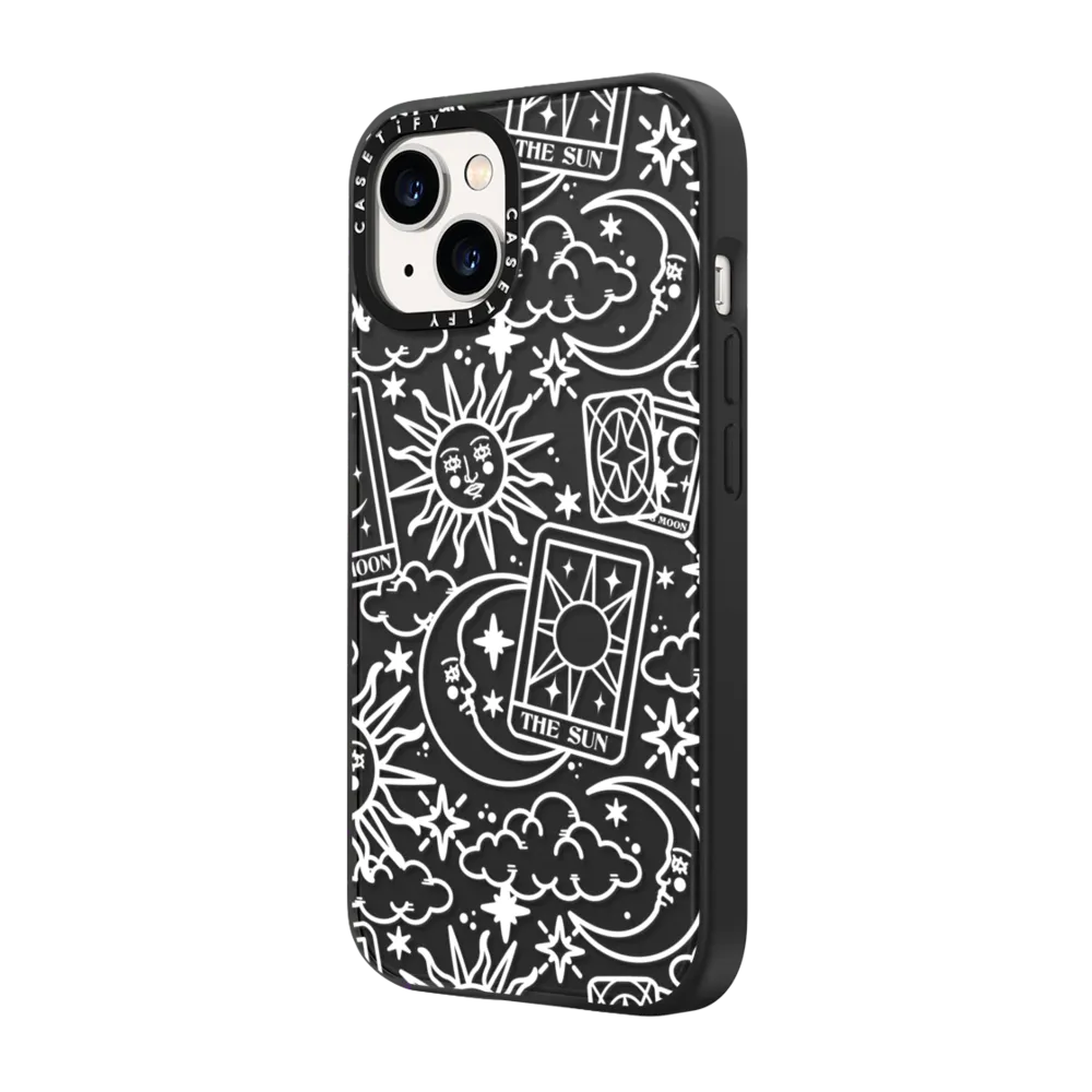 Impact iPhone 14 Case MagSafe Compatible - Tarot Galaxy by Chiara LB art