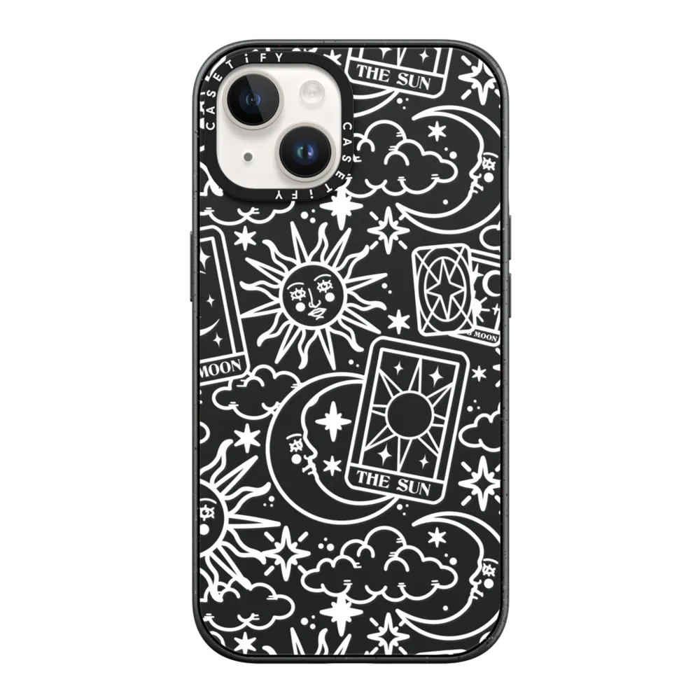 Impact iPhone 14 Case MagSafe Compatible - Tarot Galaxy by Chiara LB art