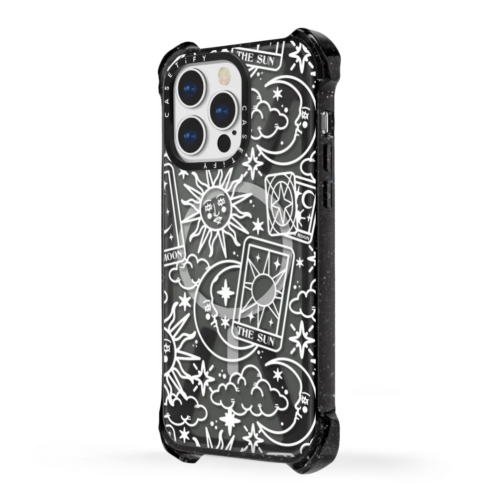 Bounce iPhone 13 Pro Case MagSafe Compatible - Tarot Galaxy by Chiara LB art
