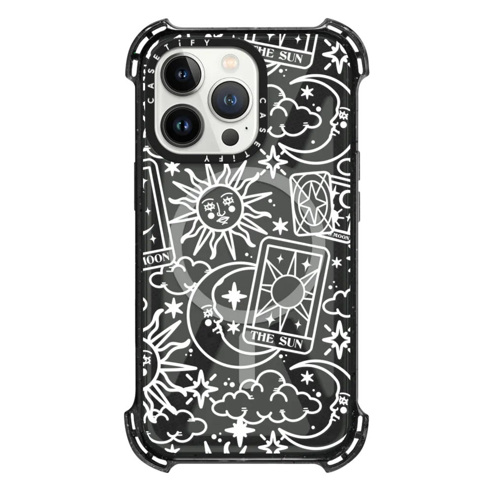 Bounce iPhone 13 Pro Case MagSafe Compatible - Tarot Galaxy by Chiara LB art