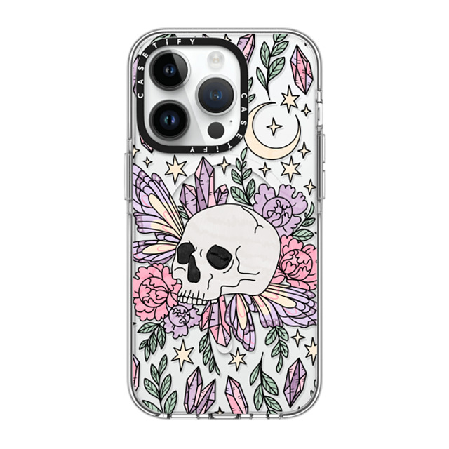 Chiara LB Art x CASETiFY iPhone 14 Pro Case Clear Clear Case MagSafe Compatible Enchanted Garden Chiara LB Art x CASETiFY iPhone 14 Pro Case Clear Clear Case MagSafe Compatible Enchanted Garden