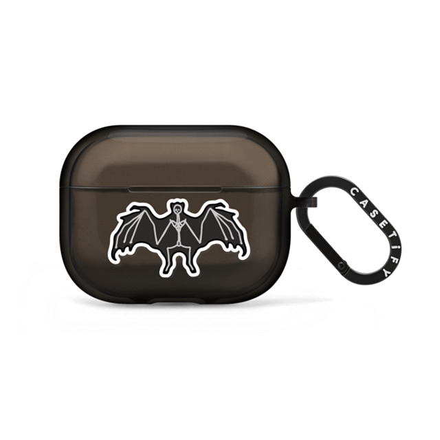 Chiara LB Art x CASETiFY AirPods Pro 2 Skull,Animal ブラック インパクトケース Skeleton Bat Father's Day Chiara LB Art x CASETiFY AirPods Pro 2 Skull,Animal ブラック インパクトケース Skeleton Bat Father's Day