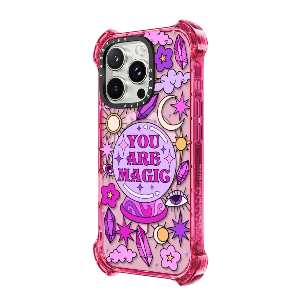 Bounce iPhone 16 Pro Max Case MagSafe Compatible - You Are Magic by Chiara LB art