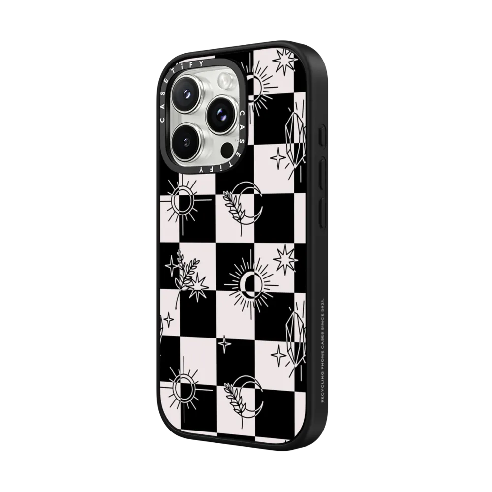 Impact iPhone 16 Pro Max Case - Witchy Checkered Print
