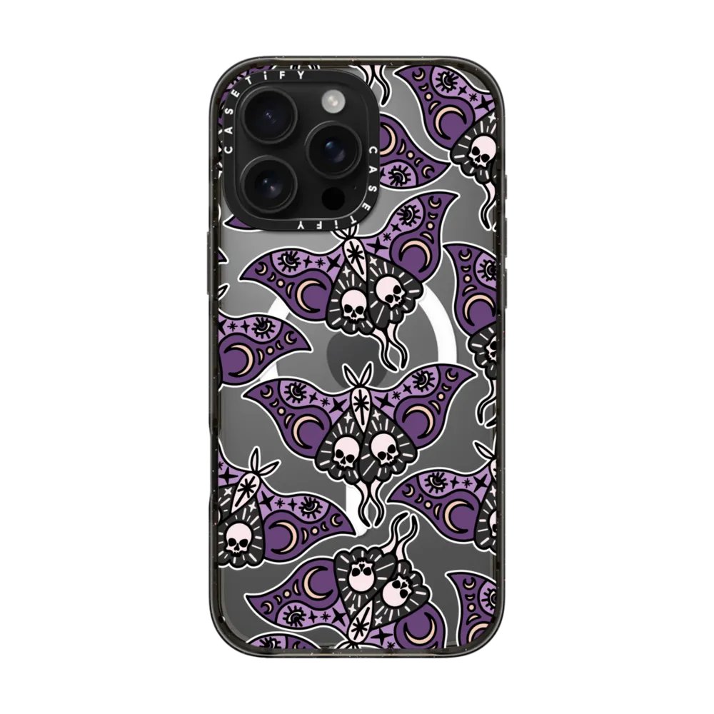 Impact iPhone 16 Pro Max Case MagSafe Compatible - Dark Moth