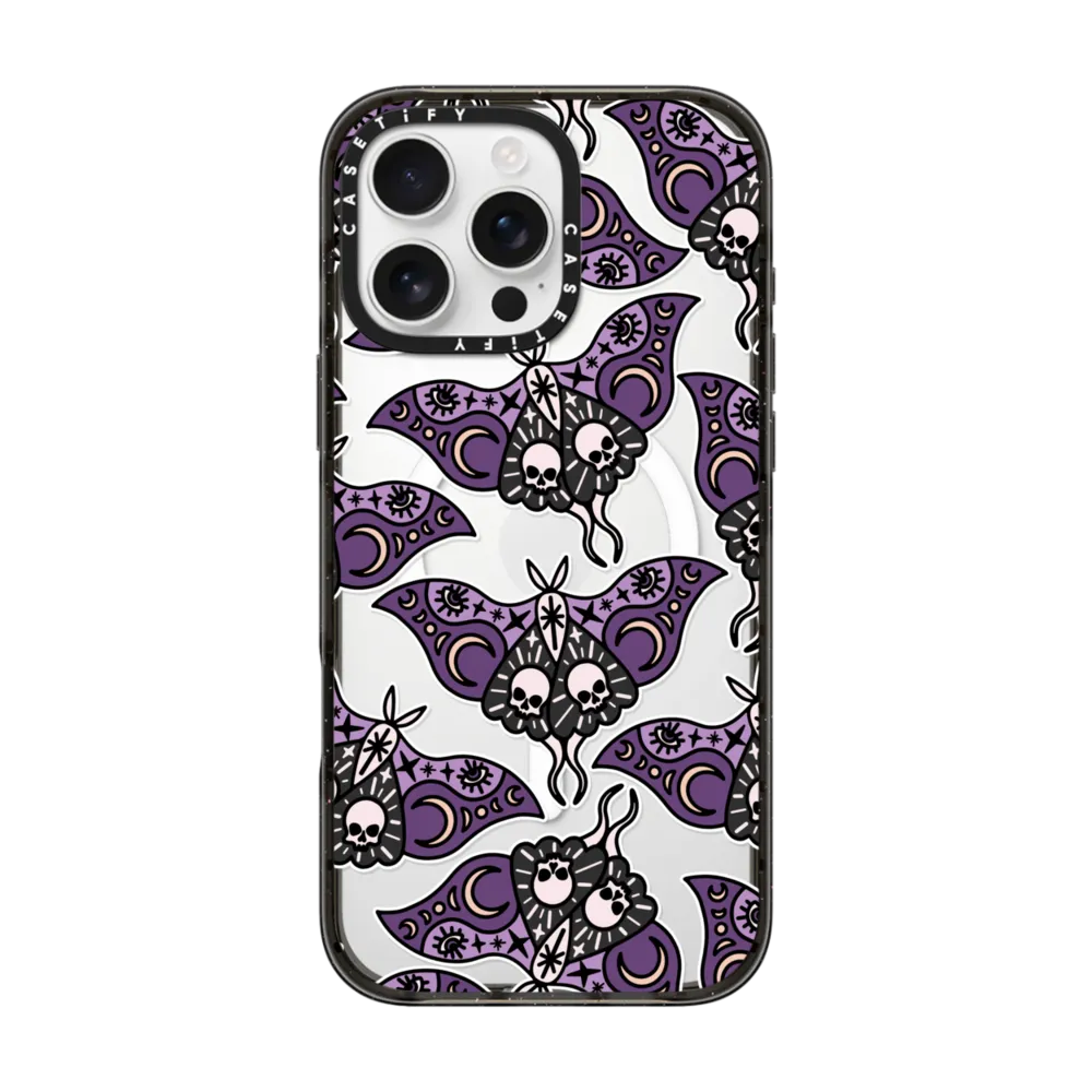 Impact iPhone 16 Pro Max Case MagSafe Compatible - Dark Moth