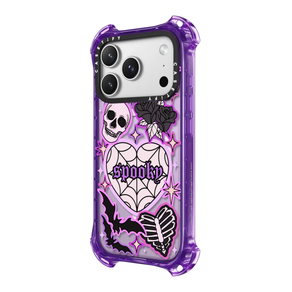 Bounce iPhone 17 Pro Max Case MagSafe Compatible - SPOOKY by Chiara LB art