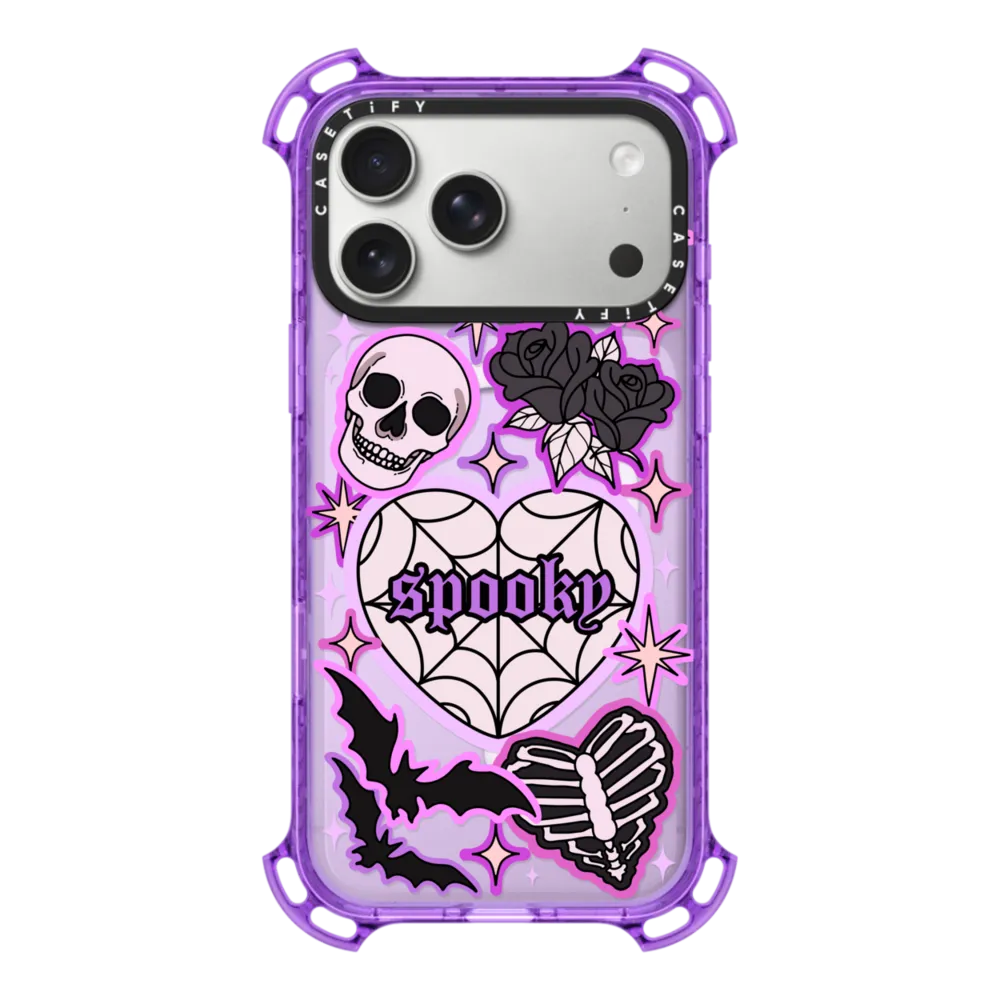 Bounce iPhone 17 Pro Max Case MagSafe Compatible - SPOOKY by Chiara LB art