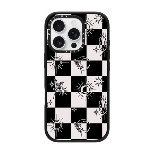 iPhone 16 Pro - Witchy Checkered Print