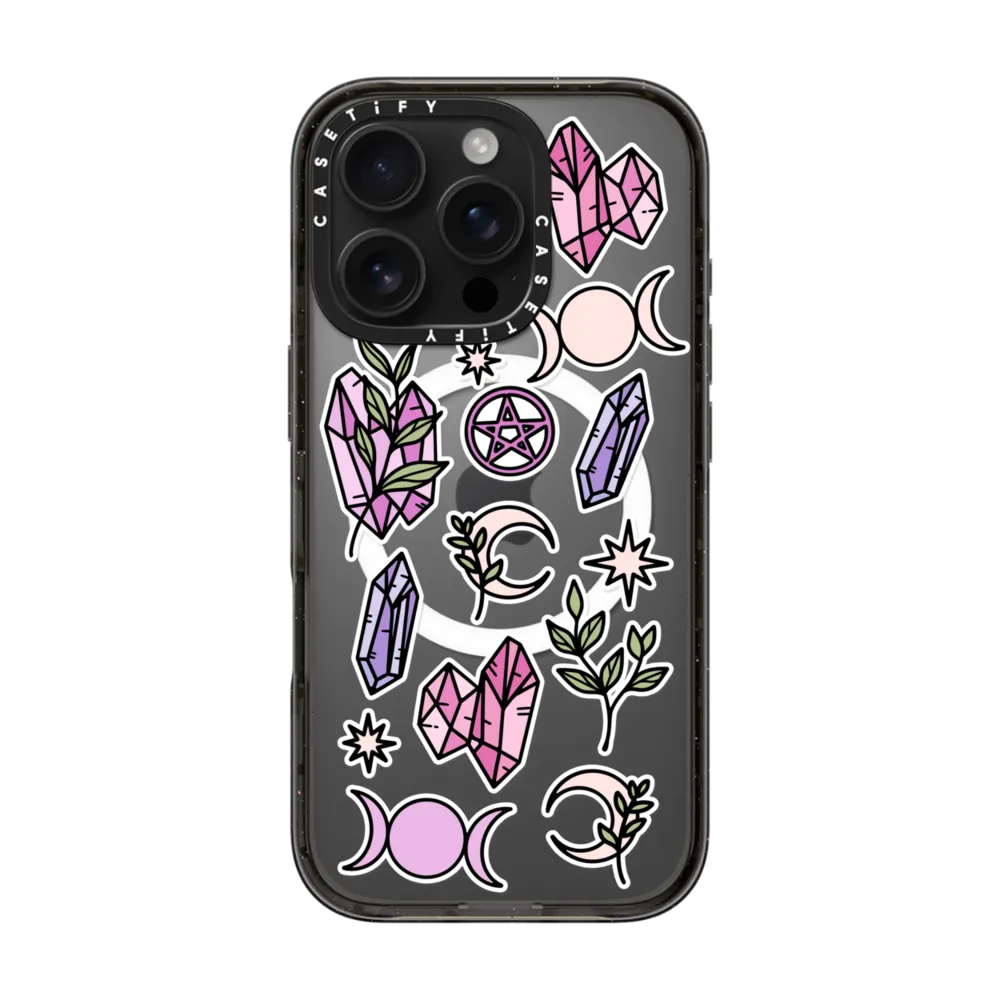 Impact iPhone 16 Pro Case MagSafe Compatible - Crystal Witch