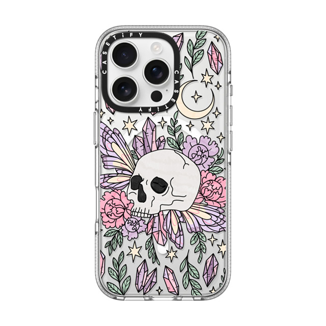 Chiara LB Art x CASETiFY iPhone 16 Pro ケース クリア クリア ケース MagSafe対応 Enchanted Garden