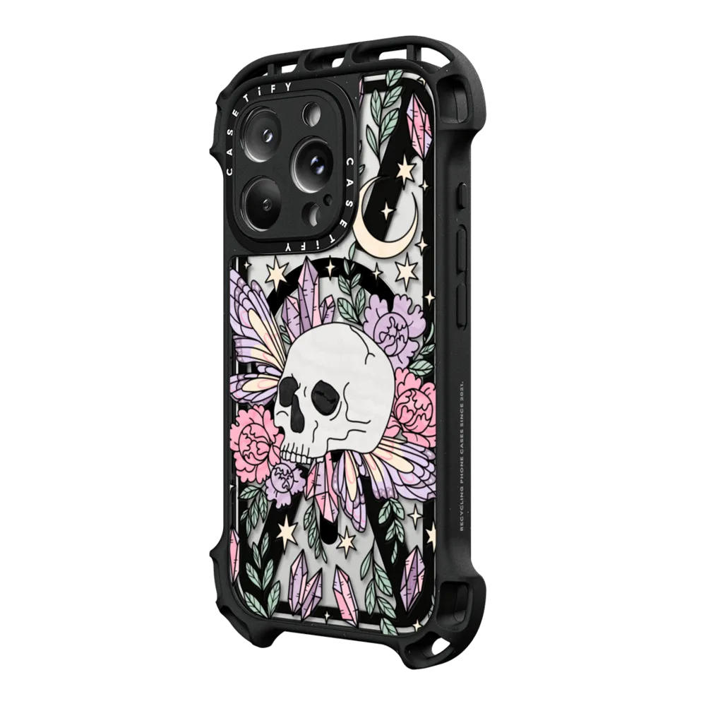 Ultra Bounce iPhone 16 Pro Case MagSafe Compatible - Enchanted Garden
