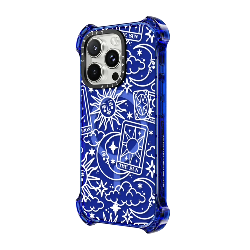 Bounce iPhone 16 Pro Case MagSafe Compatible - Tarot Galaxy by Chiara LB art