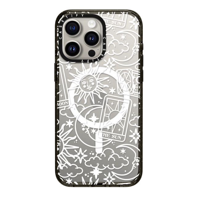 Chiara LB Art x CASETiFY iPhone 15 Pro Max ケース ブラック インパクトケース MagSafe対応 Tarot Galaxy by Chiara LB art