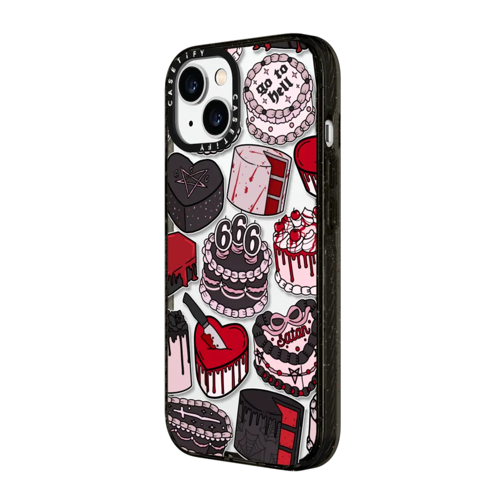 Impact iPhone 15 Case - Spooky Cakes by Chiara LB art