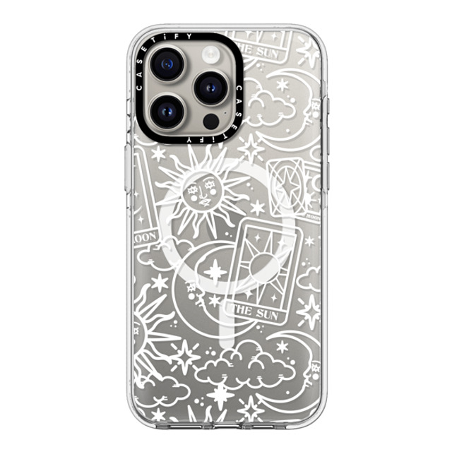 Chiara LB Art x CASETiFY iPhone 15 Pro Max ケース クリア クリア ケース MagSafe対応 Tarot Galaxy by Chiara LB art