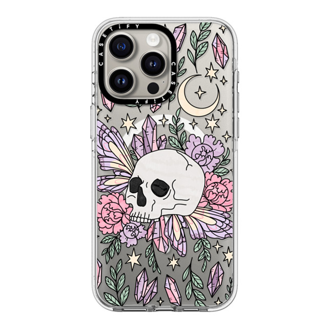 Chiara LB Art x CASETiFY iPhone 15 Pro Max ケース クリア クリア ケース MagSafe対応 Enchanted Garden