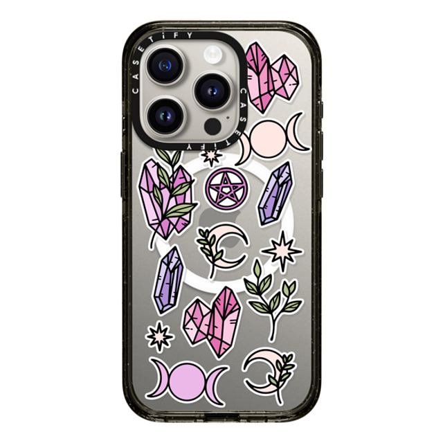 Chiara LB Art x CASETiFY iPhone 15 Pro Case Zodiac Black Impact Case MagSafe Compatible Crystal Witch Back to School Chiara LB Art x CASETiFY iPhone 15 Pro Case Zodiac Black Impact Case MagSafe Compatible Crystal Witch Back to School
