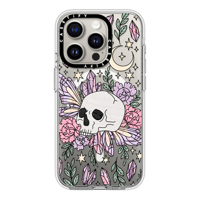 Chiara LB Art x CASETiFY iPhone 15 Pro ケース クリア クリア ケース MagSafe対応 Enchanted Garden