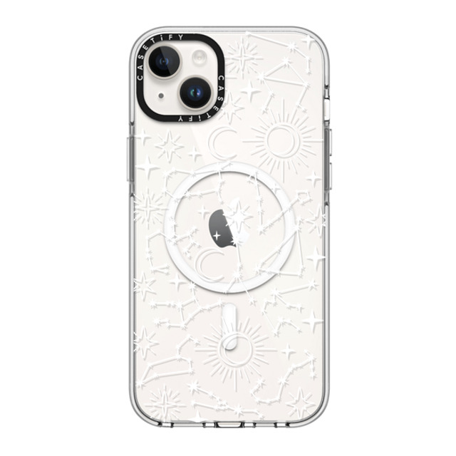 Chiara LB Art x CASETiFY iPhone 14 Plus Case Space,Pattern クリア クリア ケース MagSafe対応 Zodiac Sky by Chiara LB art Back to School Chiara LB Art x CASETiFY iPhone 14 Plus Case Space,Pattern クリア クリア ケース MagSafe対応 Zodiac Sky by Chiara LB art Back to School