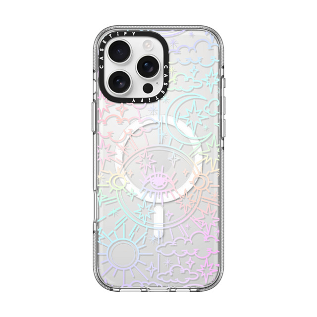 Chiara LB Art x CASETiFY iPhone 16 Pro Max ケース クリア クリア ケース MagSafe対応 Celestial Dream by Chiara LB art