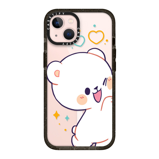 MilkMochaBear x CASETiFY iPhone 13 ケース Couple ブラック インパクトケース MagSafe対応 Bumping Milk Father's Day MilkMochaBear x CASETiFY iPhone 13 ケース Couple ブラック インパクトケース MagSafe対応 Bumping Milk Father's Day
