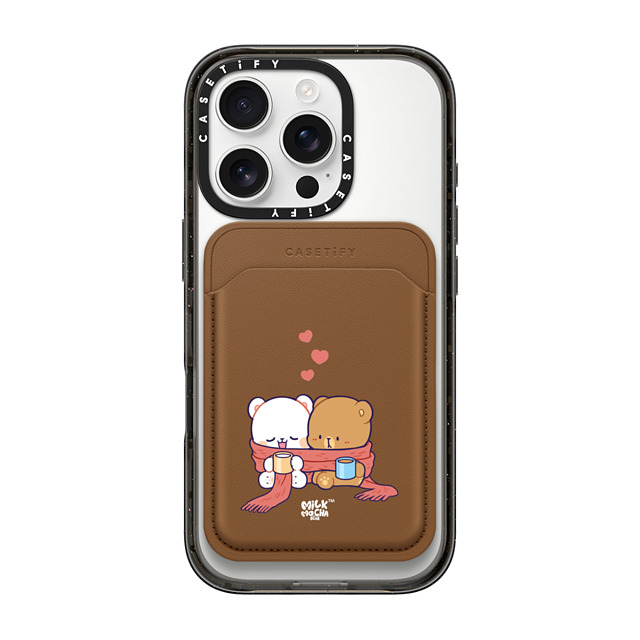MilkMochaBear x CASETiFY MagSafe ウォレット Tan/Blue Snappy BioVeg MagSafe ウォレット Wrapped in Warmth Mother's Day MilkMochaBear x CASETiFY MagSafe ウォレット Tan/Blue Snappy BioVeg MagSafe ウォレット Wrapped in Warmth Mother's Day
