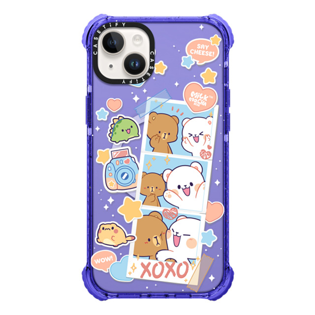 MilkMochaBear x CASETiFY iPhone 14 Plus Case Peri Purple ウルトラ インパクトケース MagSafe 対応 Captured Moments Mother's Day MilkMochaBear x CASETiFY iPhone 14 Plus Case Peri Purple ウルトラ インパクトケース MagSafe 対応 Captured Moments Mother's Day