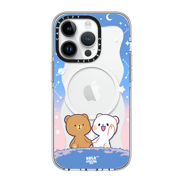 MilkMochaBear x CASETiFY iPhone 14 Pro Case Clear Clear Case MagSafe Compatible Shooting Star MilkMochaBear x CASETiFY iPhone 14 Pro Case Clear Clear Case MagSafe Compatible Shooting Star
