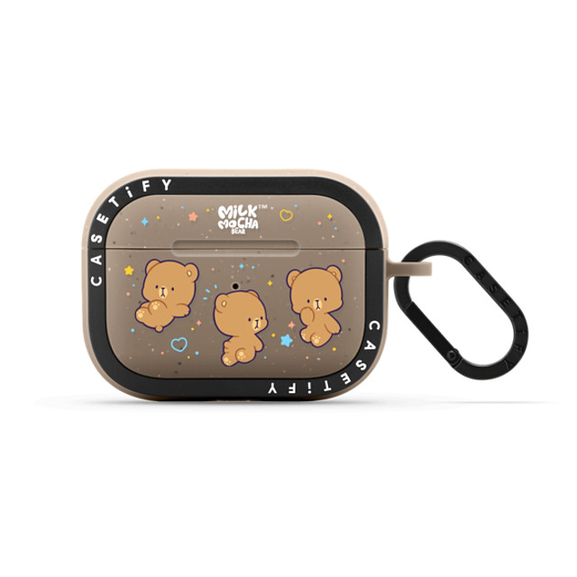 MilkMochaBear x CASETiFY AirPods Pro 2 Matte Taupe バウンス ケース Floating Mocha Mother's Day MilkMochaBear x CASETiFY AirPods Pro 2 Matte Taupe バウンス ケース Floating Mocha Mother's Day