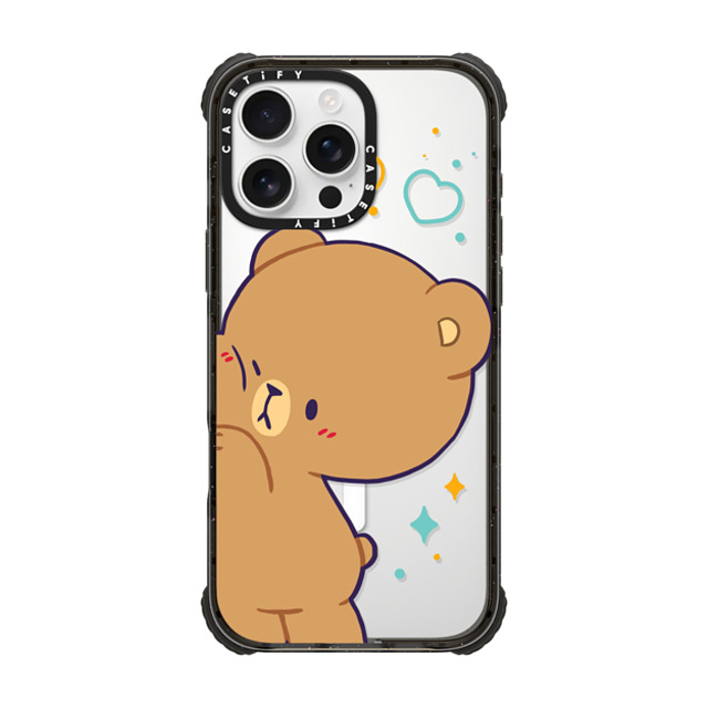 MilkMochaBear x CASETiFY iPhone 16 Pro Max Case Black ウルトラ インパクトケース MagSafe 対応 Bumping Mocha MilkMochaBear x CASETiFY iPhone 16 Pro Max Case Black ウルトラ インパクトケース MagSafe 対応 Bumping Mocha
