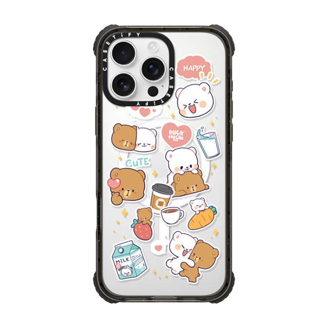 MilkMochaBear x CASETiFY iPhone 16 Pro Max Case Black ウルトラ インパクトケース MagSafe 対応 Happiness is You MilkMochaBear x CASETiFY iPhone 16 Pro Max Case Black ウルトラ インパクトケース MagSafe 対応 Happiness is You