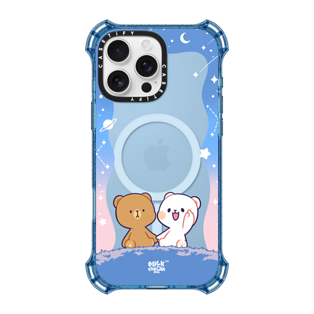 MilkMochaBear x CASETiFY iPhone 16 Pro Max Case ベイビーブルー バウンスケース Shooting Star MilkMochaBear x CASETiFY iPhone 16 Pro Max Case ベイビーブルー バウンスケース Shooting Star