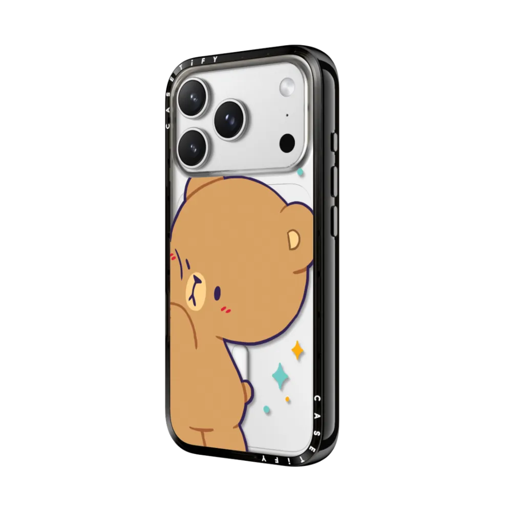 Compact iPhone 17 Pro Max Case MagSafe Compatible - Bumping Mocha