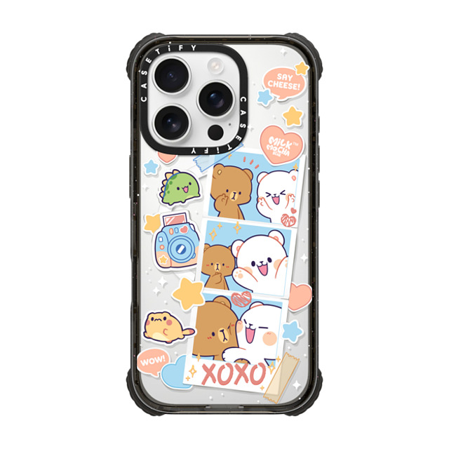 MilkMochaBear x CASETiFY iPhone 16 Pro Case Black ウルトラ インパクトケース MagSafe 対応 Captured Moments MilkMochaBear x CASETiFY iPhone 16 Pro Case Black ウルトラ インパクトケース MagSafe 対応 Captured Moments