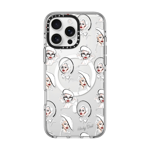 CASETiFY iPhone 16 Pro Max ケース クリア クリア ケース MagSafe対応 Star Star Nicky Doll Stickers Back to School CASETiFY iPhone 16 Pro Max ケース クリア クリア ケース MagSafe対応 Star Star Nicky Doll Stickers Back to School