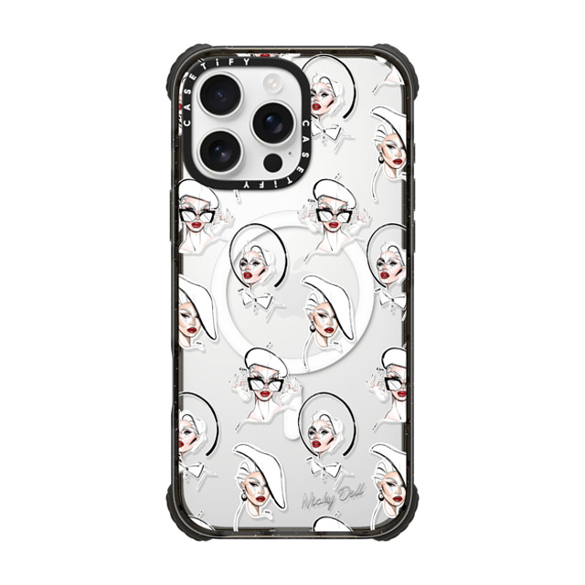 CASETiFY iPhone 16 Pro Max ケース ブラック ウルトラ インパクトケース MagSafe 対応 Star Star Nicky Doll Stickers Back to School CASETiFY iPhone 16 Pro Max ケース ブラック ウルトラ インパクトケース MagSafe 対応 Star Star Nicky Doll Stickers Back to School