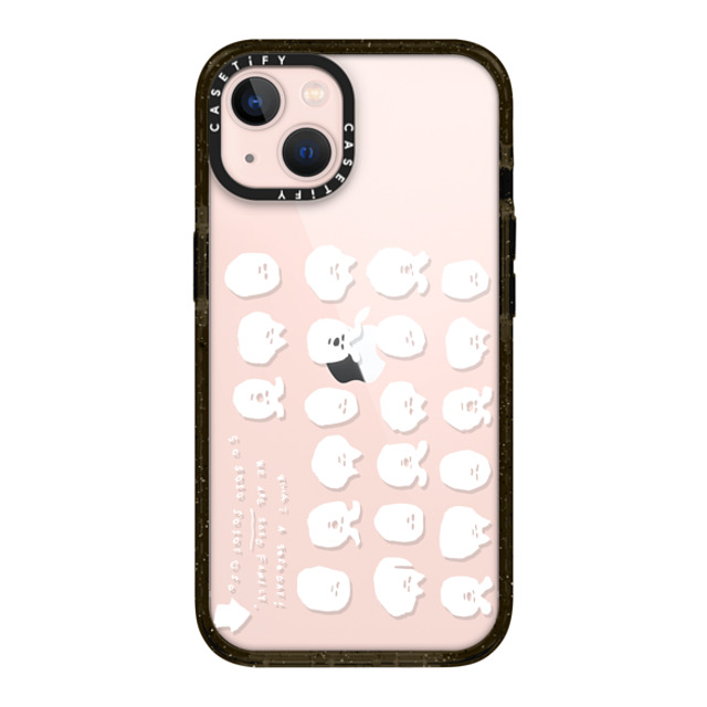 SOSO FAMILY x CASETiFY iPhone 13 ケース ブラック インパクトケース SOSO DAY