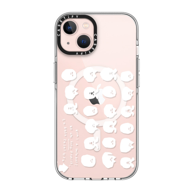 SOSO FAMILY x CASETiFY iPhone 13 ケース クリア クリア ケース MagSafe対応 SOSO DAY