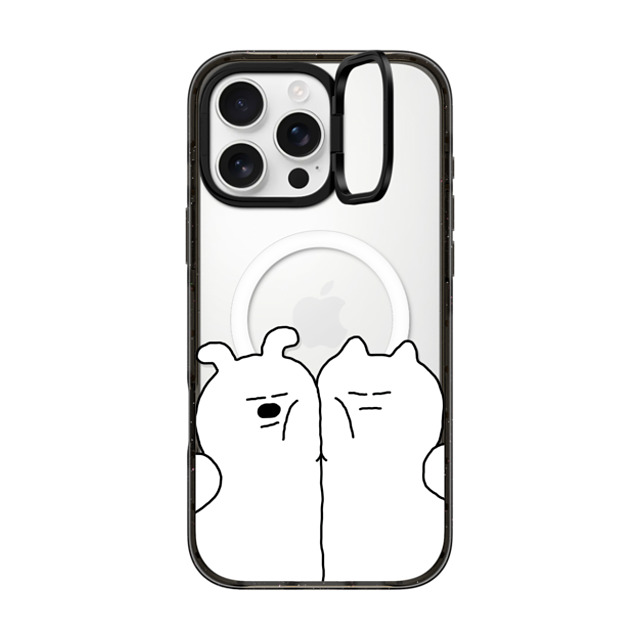 SOSO FAMILY x CASETiFY iPhone 16 Pro Max ケース Cat,Dog ブラック インパクトリングスタンドケース MagSafe対応 SOSO CAT & DOG Father's Day SOSO FAMILY x CASETiFY iPhone 16 Pro Max ケース Cat,Dog ブラック インパクトリングスタンドケース MagSafe対応 SOSO CAT & DOG Father's Day