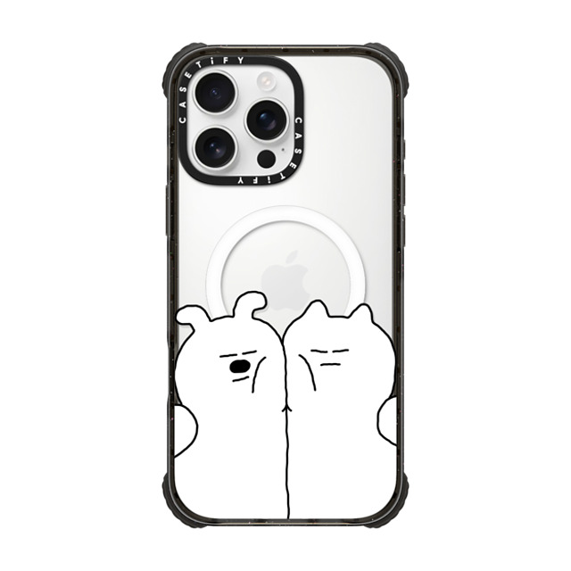 SOSO FAMILY x CASETiFY iPhone 16 Pro Max ケース Cat,Dog ブラック ウルトラ インパクトケース MagSafe 対応 SOSO CAT & DOG Father's Day SOSO FAMILY x CASETiFY iPhone 16 Pro Max ケース Cat,Dog ブラック ウルトラ インパクトケース MagSafe 対応 SOSO CAT & DOG Father's Day